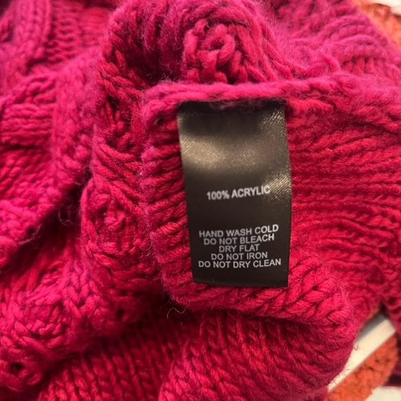 Lulus cropped cowl neck sweater. Worn only twice. - Picture 3 of 3